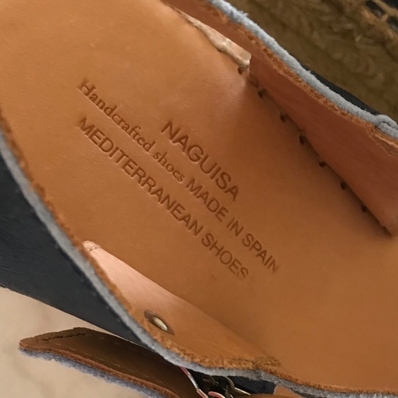 NEW NAGUISA NAVY GUNTA ESPADRILLE - Picture 10 of 11